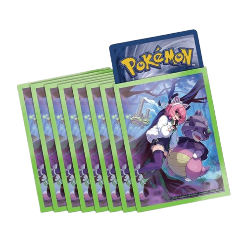 Pokemon Sammelkarten Sleeves Klara Slowking (65 Stück)