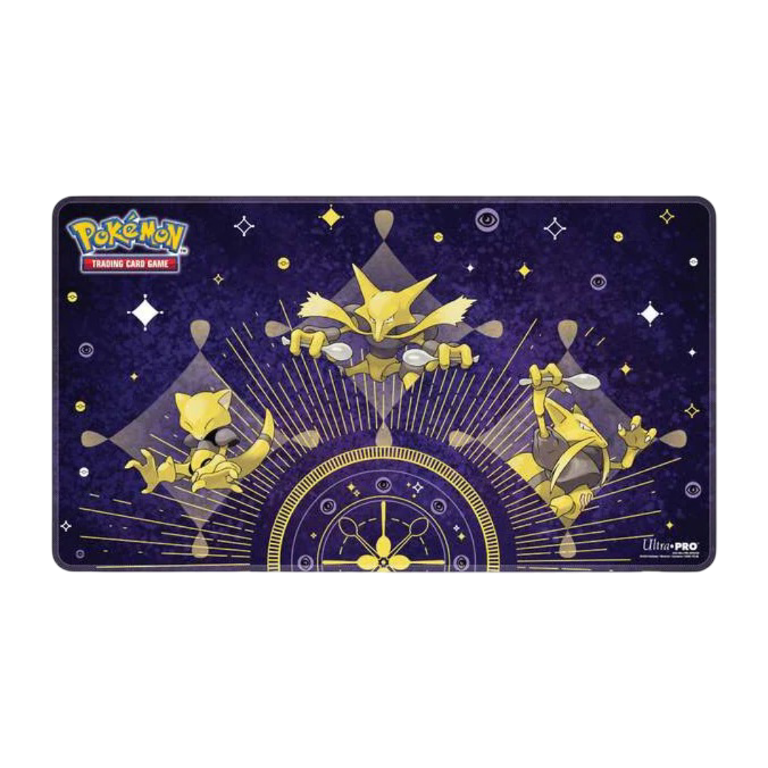 Ultra Pro Abra Evolutions Stitched Spielmatte- ft. Abra, Kadabra, and Alakazam