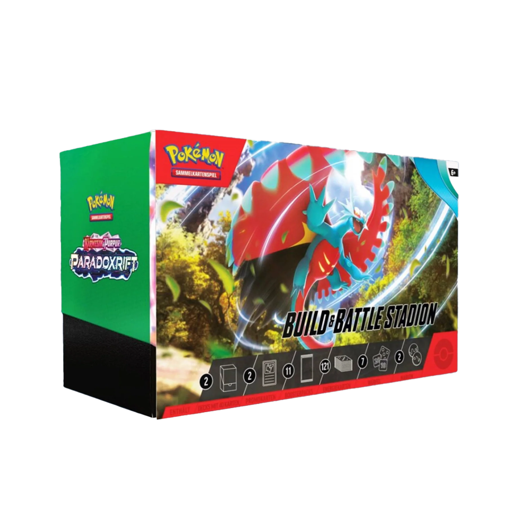 Pokemon Paradox Rift Build & Battle Stadium Box (DE)