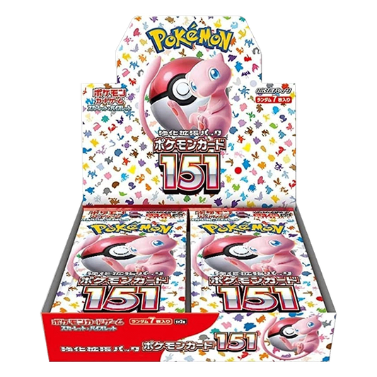Pokemon 151 Booster Display (JP)