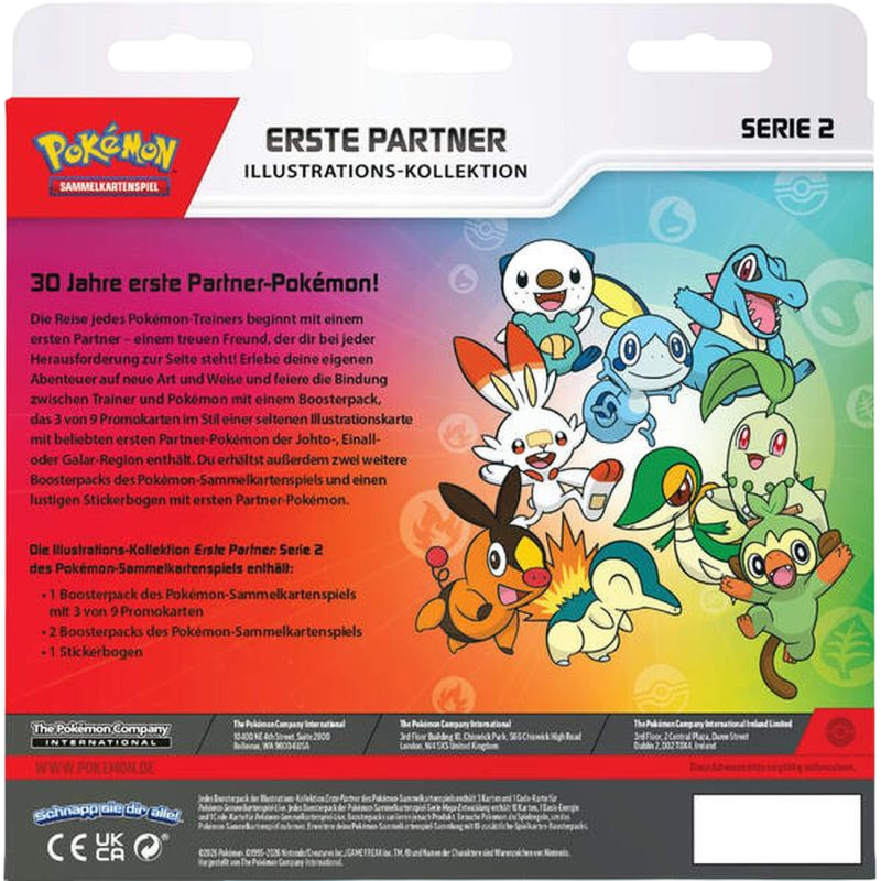 Pokemon Erste Partner Kollektion Serie 2 (DE)