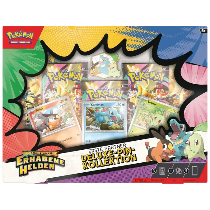 Pokemon Erhabene Helden Deluxe Pin Kollektion (DE)