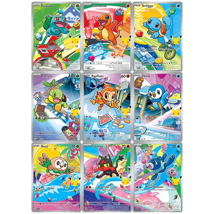 Pokemon Erste Partner Illustrations Kollektion (DE)