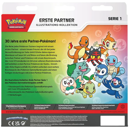 Pokemon Erste Partner Illustrations Kollektion (DE)