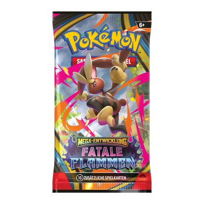 Pokemon Fatale Flammen Booster Display (DE)