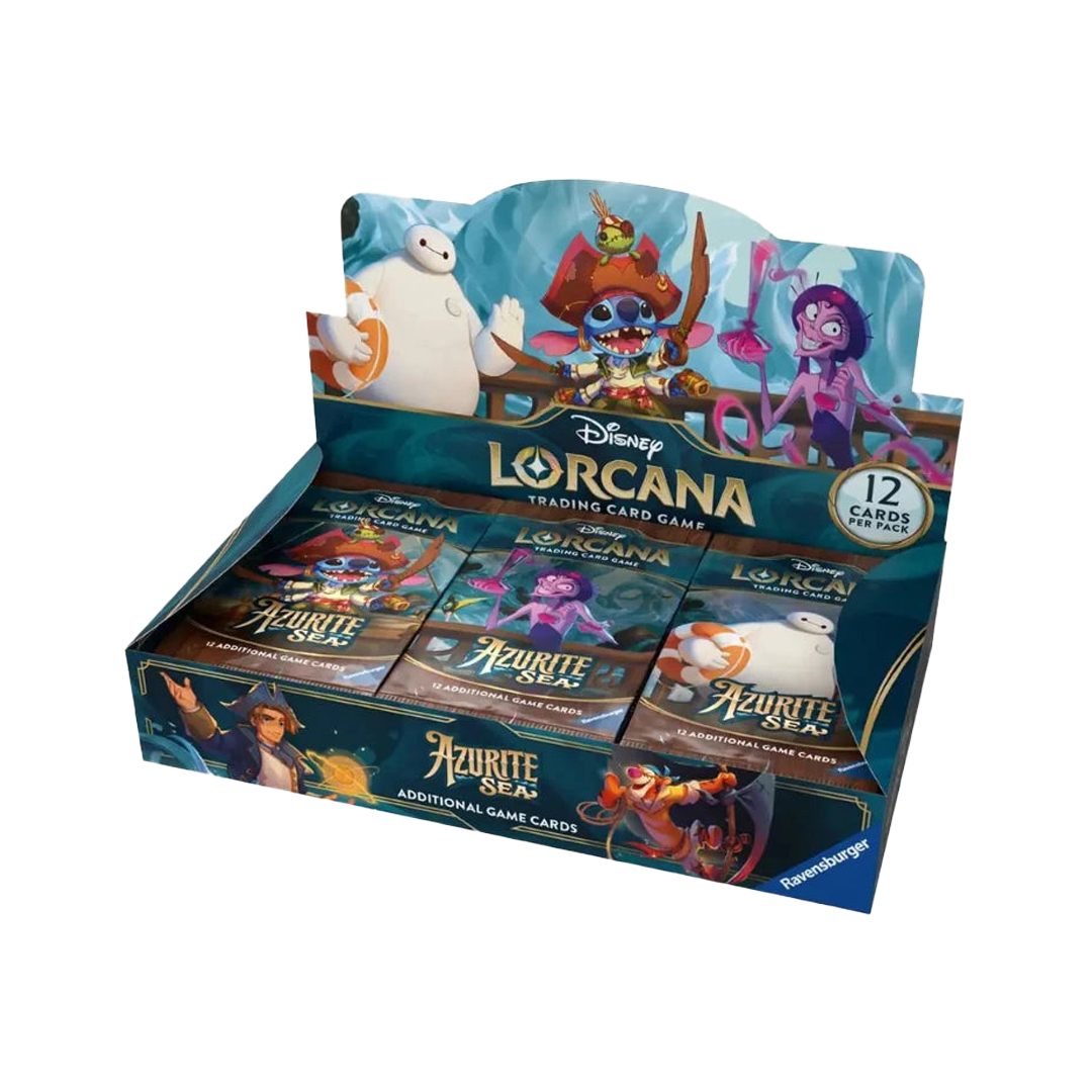 Disney Lorcana Azurite Sea 06 Booster Display (EN)
