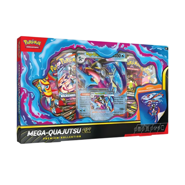 Pokemon Wachsendes Chaos Premium Kollektion Mega-Quajutsu-ex (DE)