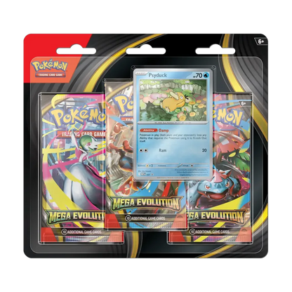 Pokemon Mega Evolution 3-Pack Blister (EN)