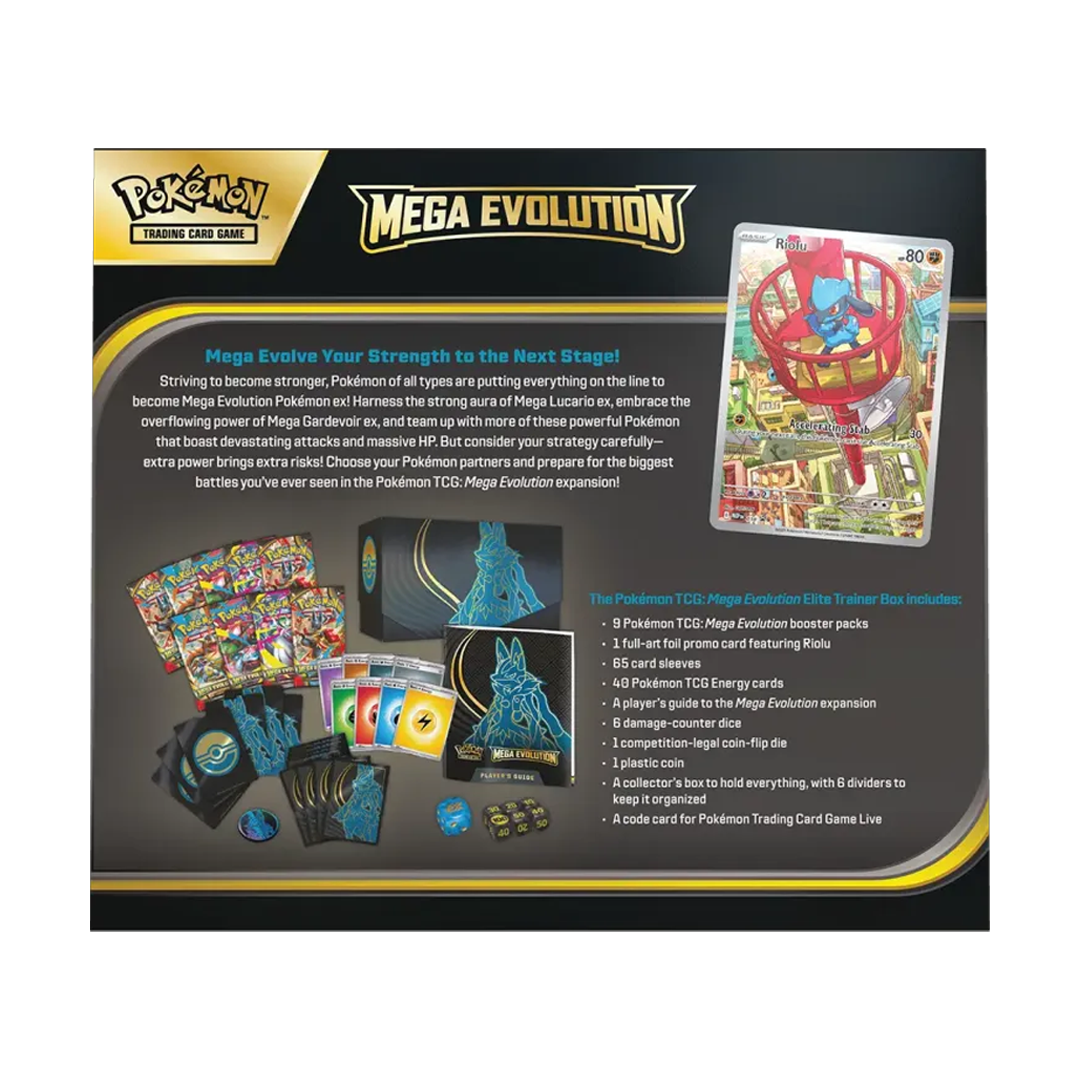 Pokemon Mega Evolution Elite Trainer Box (Lucario) (EN)