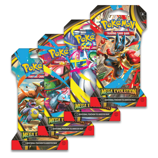 Pokemon Mega Evolution Sleeved Booster (EN)