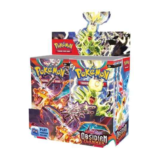 Pokemon Obsidianflammen Booster Display (DE)