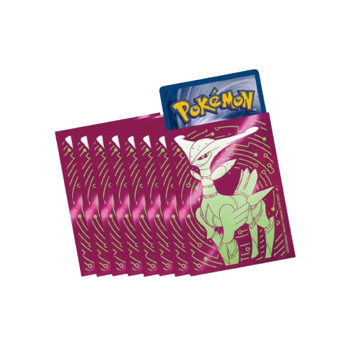 Pokemon Sammelkarten Sleeves Gewalten der Zeit Eisenblatt (65 Stück)