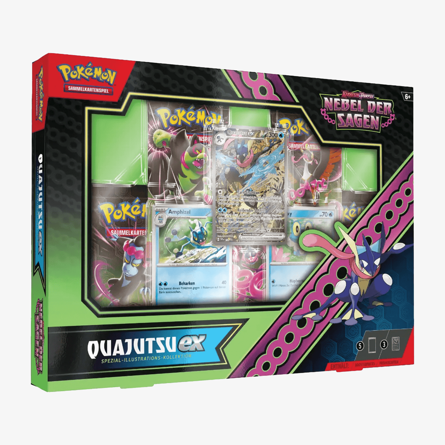 Pokemon Nebel der Sagen ex Spezial Kollektion Quajutsu (DE)