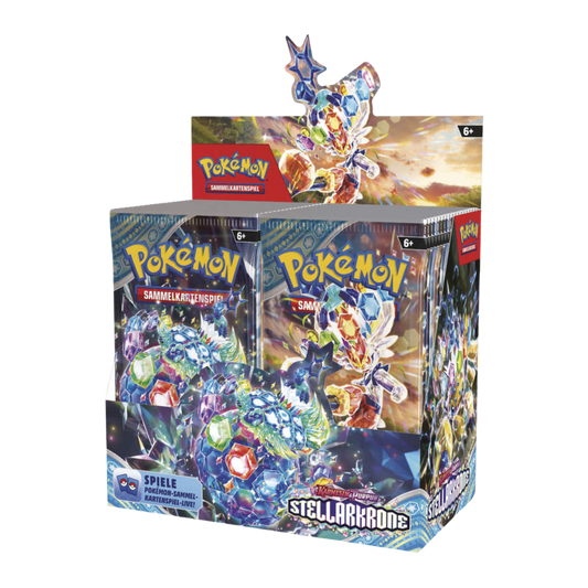 Pokemon Stellarkrone Booster Display (DE)