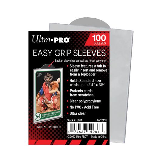 Ultra PRO 2,5" x 3,5" Easy Grip Sleeves
