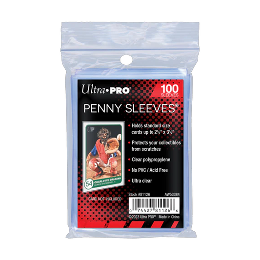Ultra PRO Trading Card Penny Sleeves® 100 Pack 2.5" x 3.5"