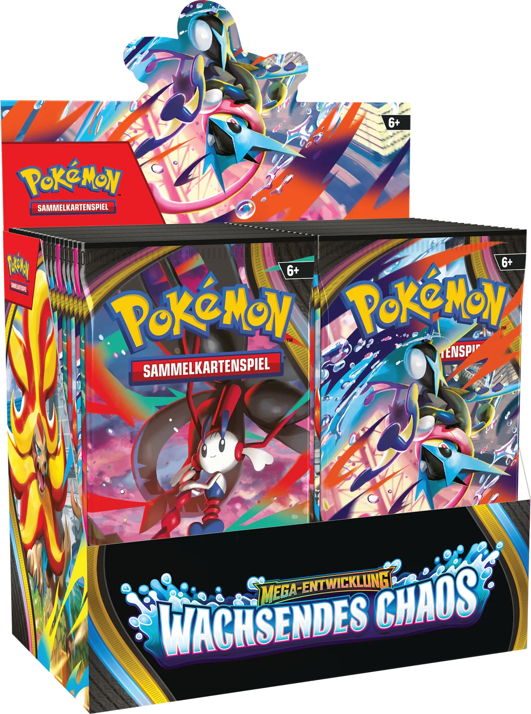 Pokemon Wachsendes Chaos Booster Display (DE)
