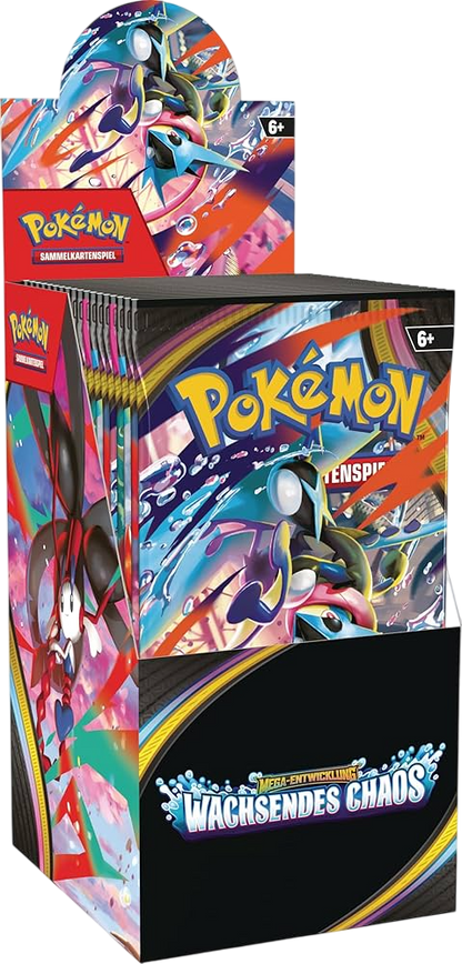 Pokemon Wachsendes Chaos Booster Display (18er) (DE)