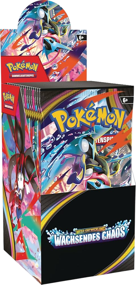 Pokemon Wachsendes Chaos Booster Display (18er) (DE)
