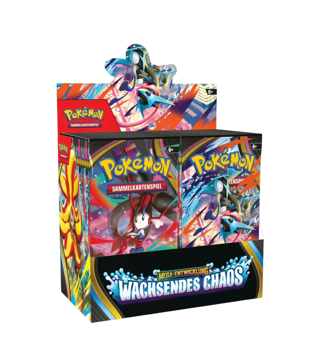 Pokemon Wachsendes Chaos Booster Display (DE)