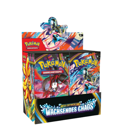 Pokemon Wachsendes Chaos Booster Display (DE)