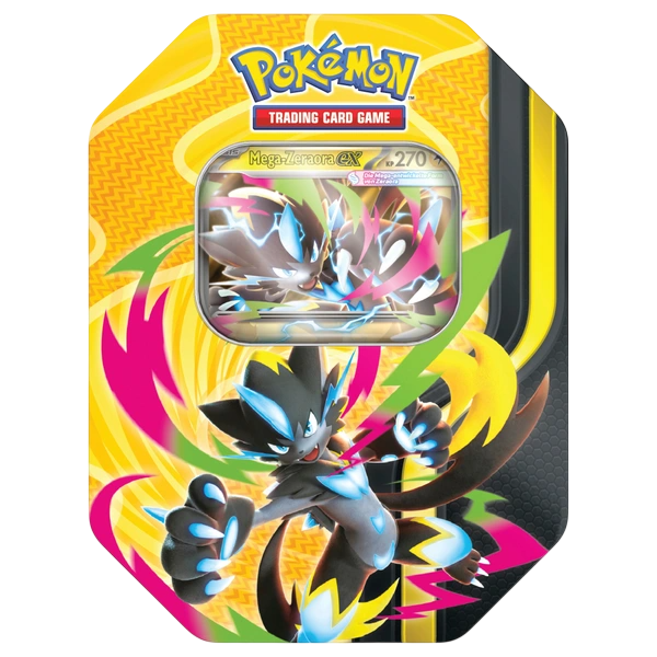 Pokemon Mega-Zeraora-ex Tin-Box (DE)