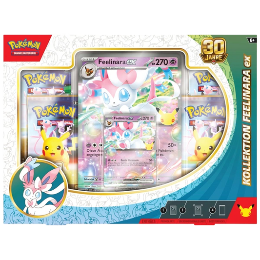 Pokemon 30 Jahre Edition Feelinara-ex Kollektion (DE)