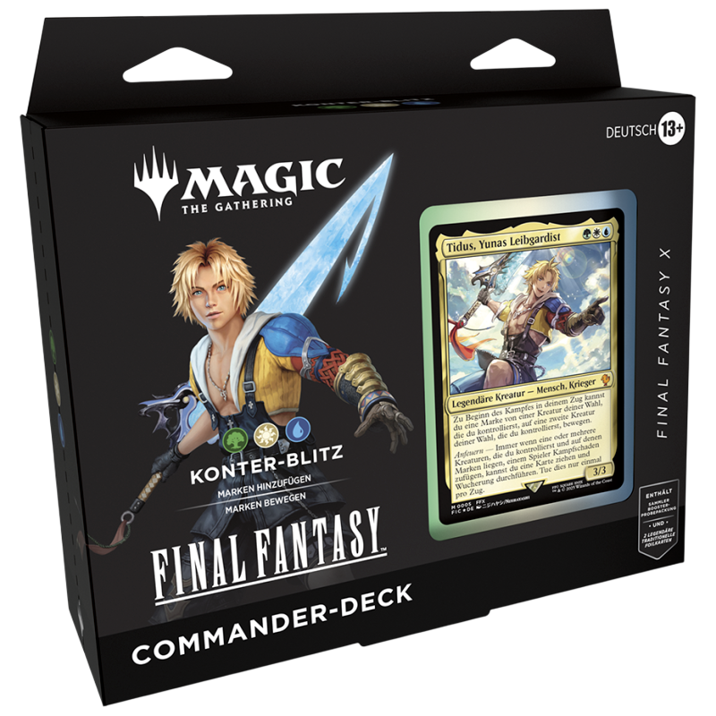 Magic: The Gathering Final Fantasy Commander Deck Bundle (DE) (all 4 Decks)