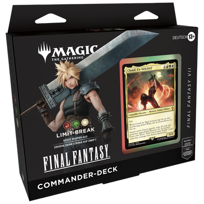 Magic: The Gathering Final Fantasy Commander Deck Bundle (DE) (all 4 Decks)