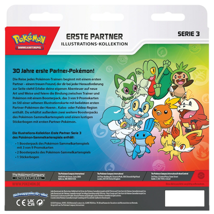 Pokemon Erste Partner Illustrations Kollektion Serie 3 (DE)