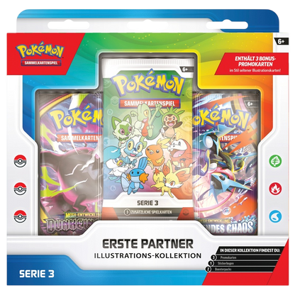 Pokemon Erste Partner Illustrations Kollektion Serie 3 (DE)