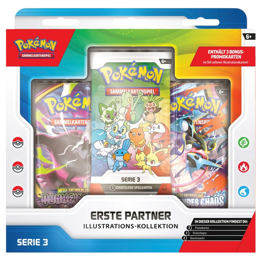 Pokemon Erste Partner Illustrations Kollektion Serie 3 (DE)