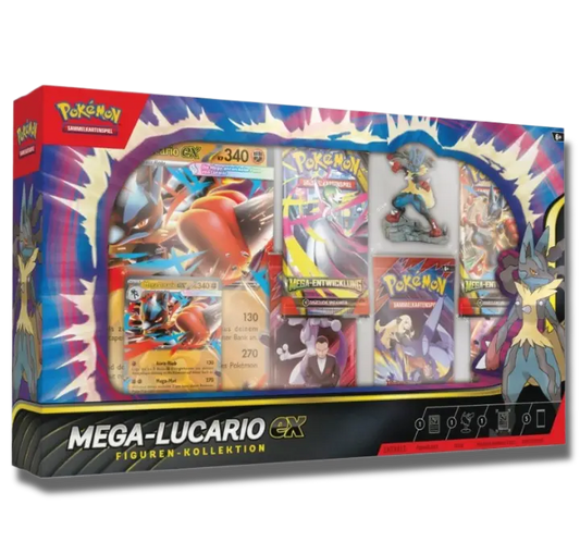 Pokemon Mega-Lucario Figuren-Kollektion (DE)