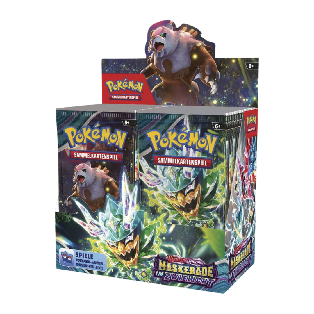 Pokemon Maskerade im Zwielicht Booster Display (DE)