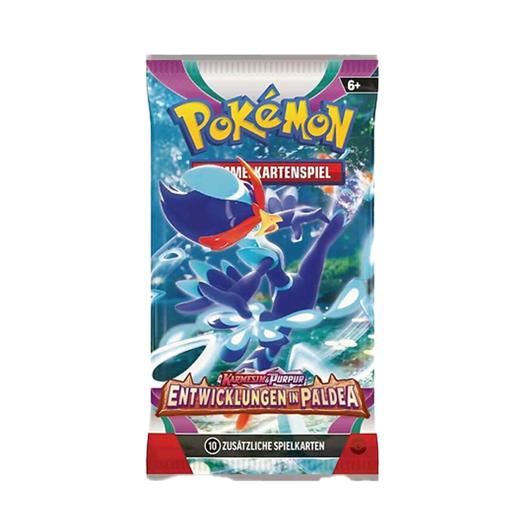 Pokemon Entwicklungen in Paldea Booster Display (DE)