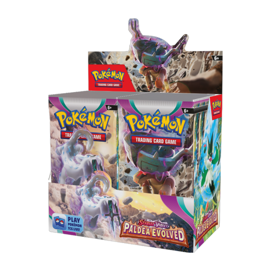 Pokemon Paldea Evolved Booster Display (EN)
