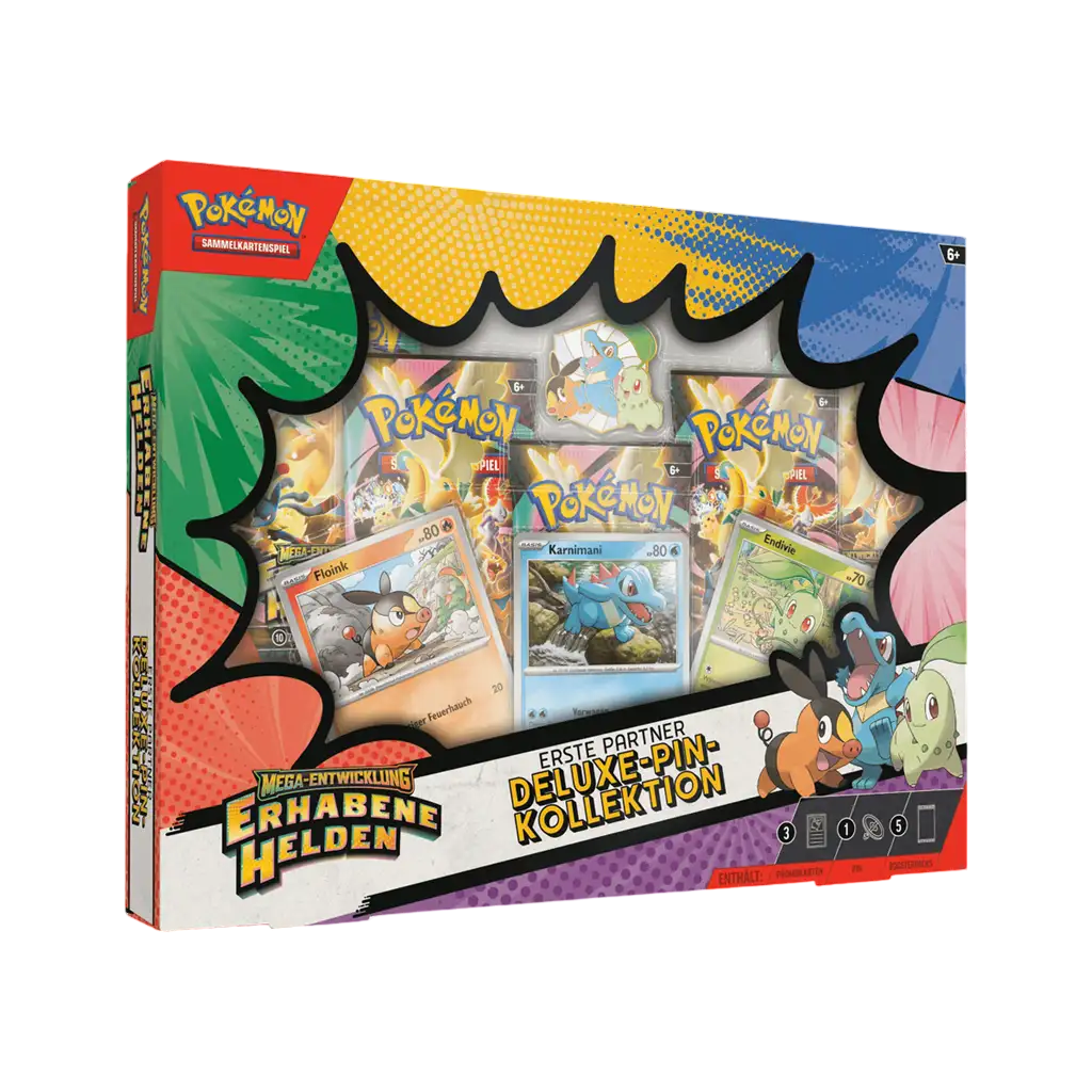 Pokemon Erhabene Helden Deluxe Pin Kollektion (DE)