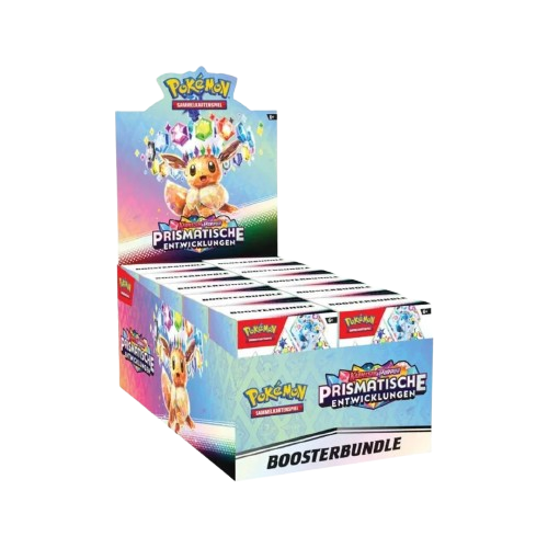 Pokemon Prismatische Entwicklungen Booster Bundle Display (Sealed) (DE)