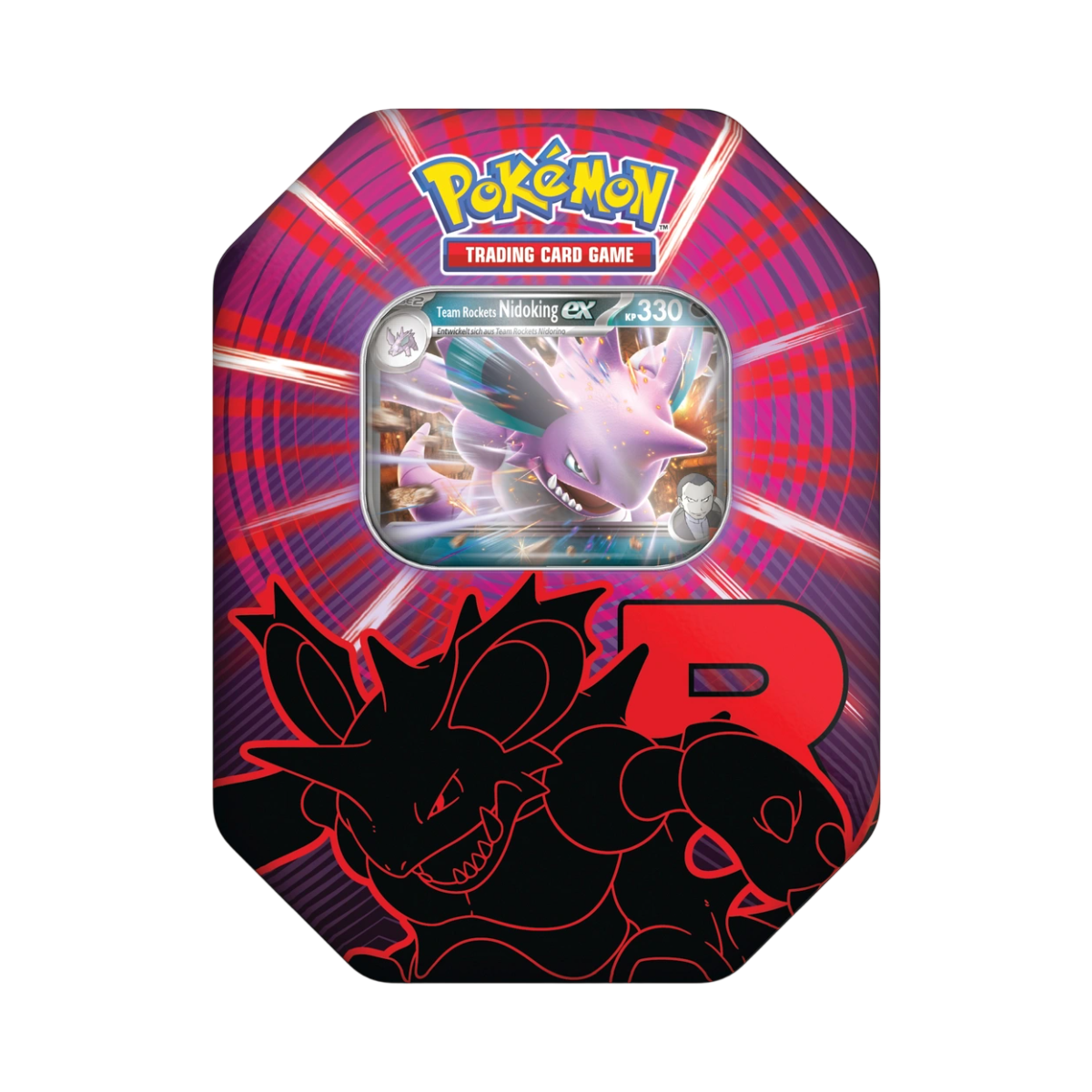 Pokemon Team Rocket Tin Box (Nidoking ex) (DE)