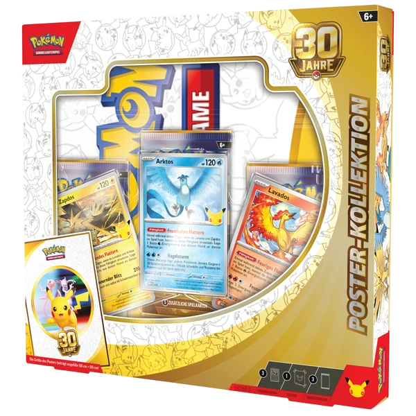 Pokemon 30 Jahre Edition Poster-Kollektion (DE)
