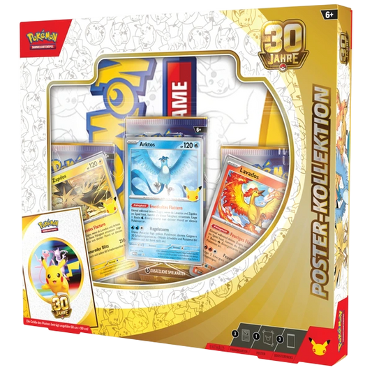 Pokemon 30 Jahre Edition Poster-Kollektion (DE)