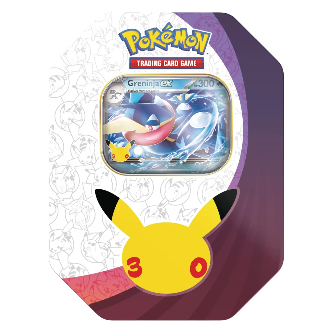 Pokemon 30 Jahre Edition Quajutsu-ex & Mega-Dragoran-ex Tin Box Bundle (DE)