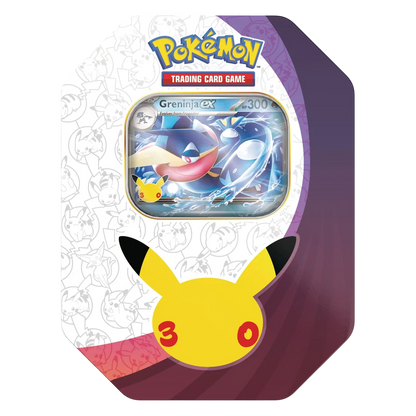 Pokemon 30 Jahre Edition Quajutsu-ex & Mega-Dragoran-ex Tin Box Bundle (DE)