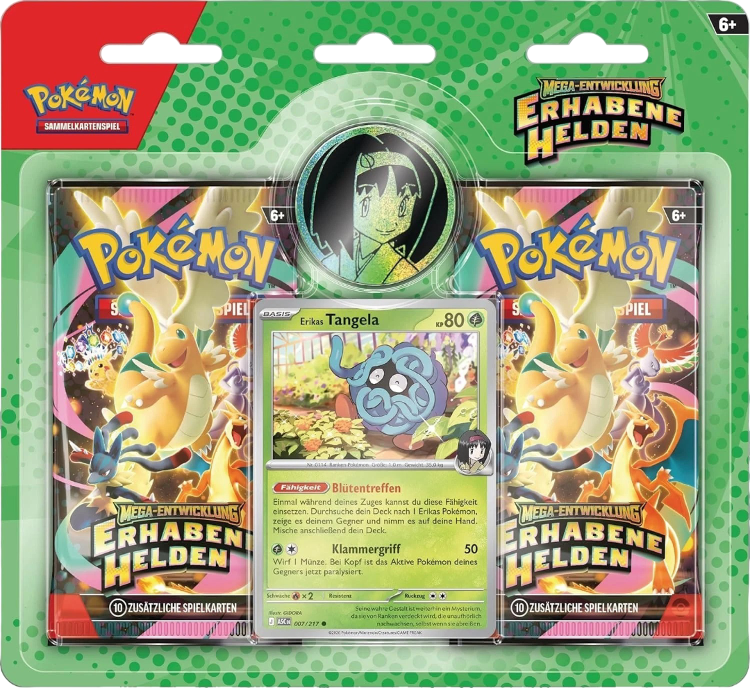 Pokemon Erhabene Helden 2-Pack Blister (DE)